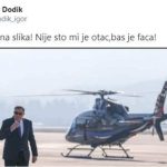 Igor o fotografiji oca Milorada Dodika na sarajevskom aerodromu: Baš