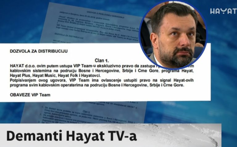 Hayat TV raskrinkao Konakovića: Ako opet slaže, opet ćemo glasno demantovati
