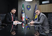 Sve bliže nacionalnom stadionu Bilino polje! Ministar Mušija potpisao ugovor o prenosu sredstava za izradu idejnog projekta