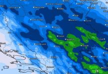 Stiže nagla promjena vremena: Kiša, snijeg i osjetan pad temperature u BiH