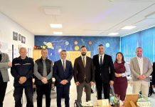 Ministar Mušija i načelnik Bajtarević posjetili gimnaziju u Kaknju: Završeni projekti vrijedni 60.000 KM