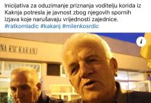 SDP Kakanj: Izjava koja vrijeđa istinu i žrtve ne može nositi priznanje Općine Kakanj!