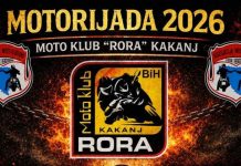 Bajkerski vikend u Kaknju donosi defile motocikala i koncert uživo