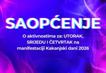 Kakanjski dani mijenjaju raspored: Program prilagođen zbog Dana žalosti u Federaciji BiH
